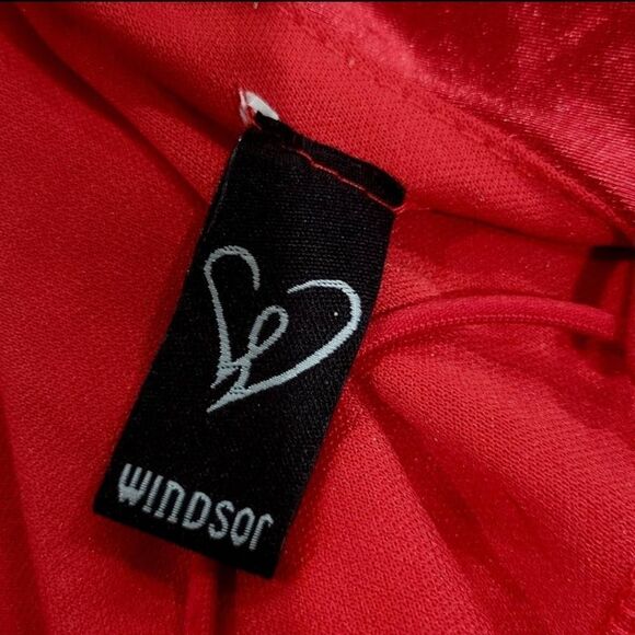 Windsor Satin Open Back Crop Top(M013)- Size S for Women - Picture 6 of 7